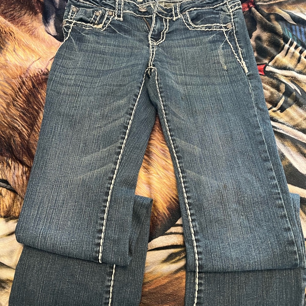L.A. Idol Women's Blue Boot Cut Jeans